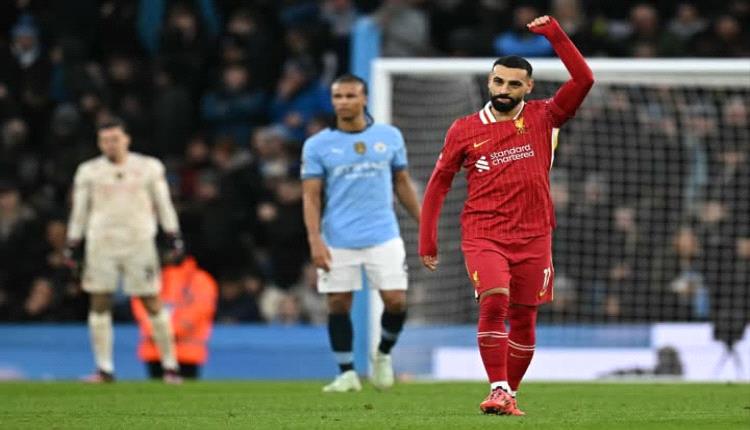 محمد صلاح يقود ليفربول للفوز على مانشستر سيتي بثنائية وينفرد بصدارة الدوري